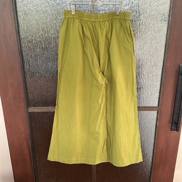 Toccin Green Palazzo Pants size Large - Picture 10 of 10